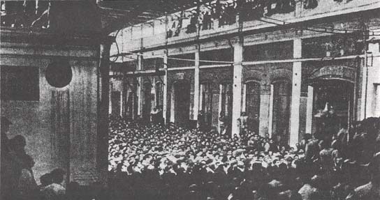 Fiat factory occupation in Turin in 1920
